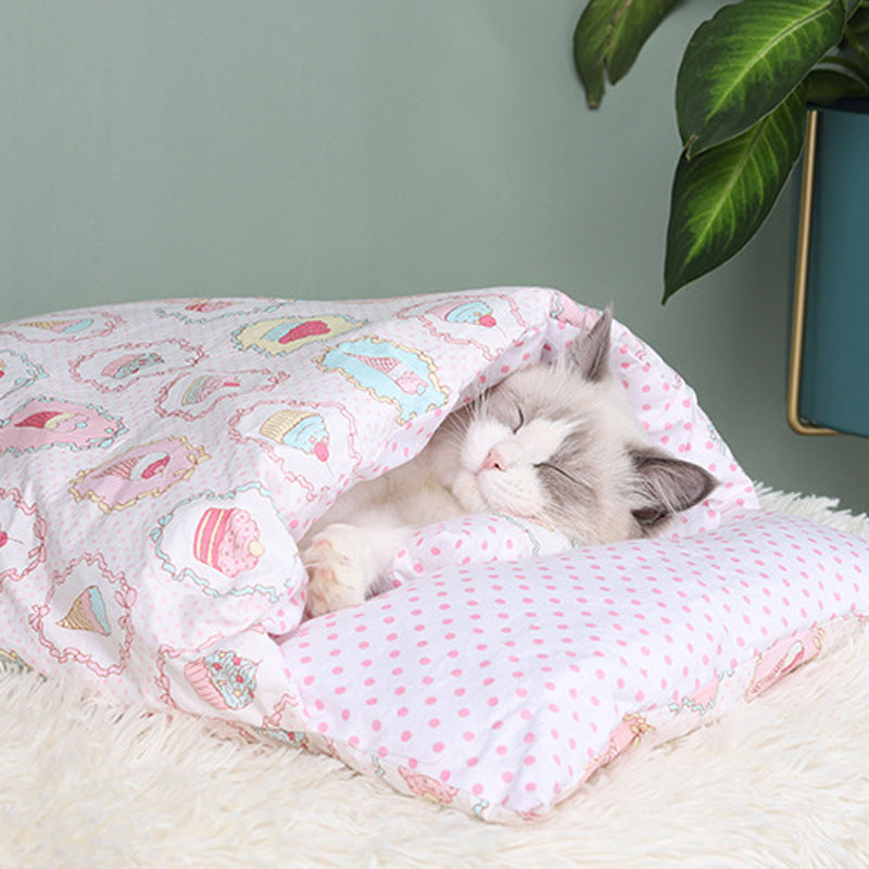 Warm Cat Sleeping Bed