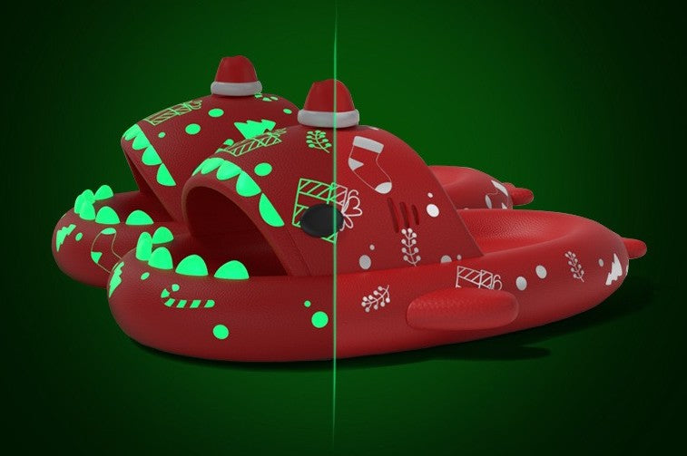 Luminous Shark Slippers Halloween / Christmas Edition