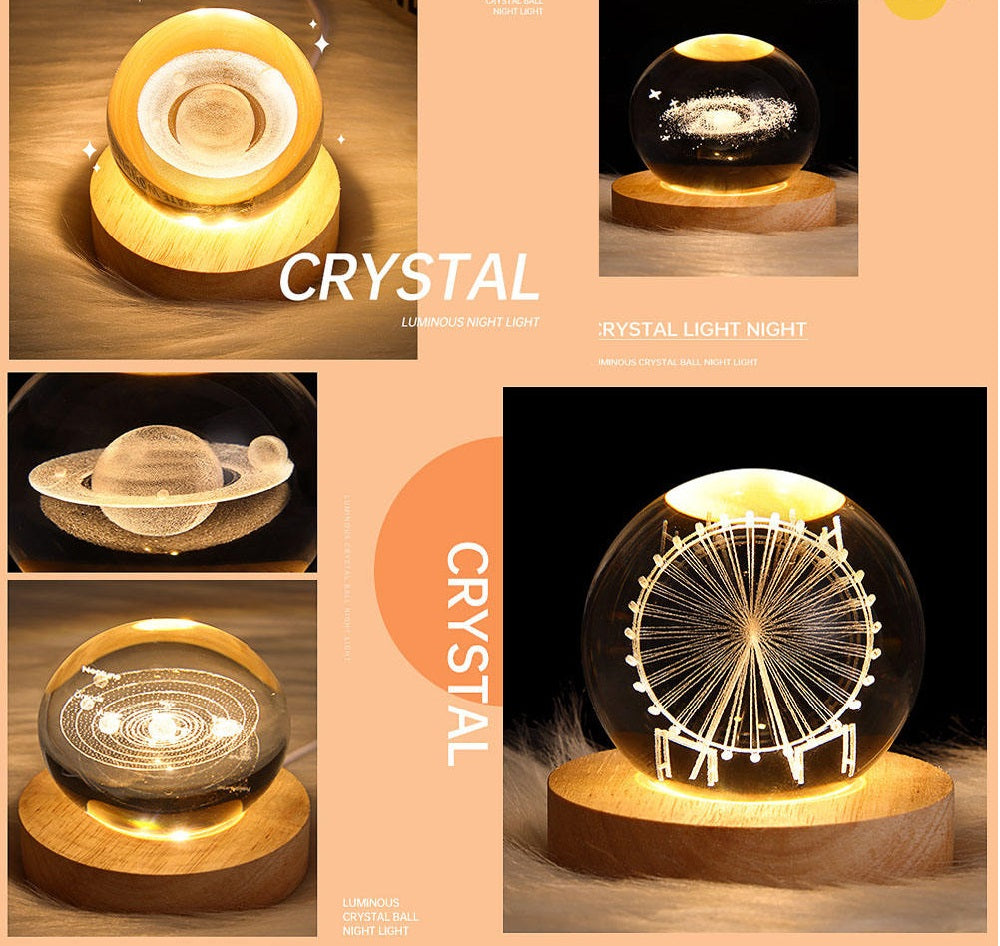 3D crystal Ball